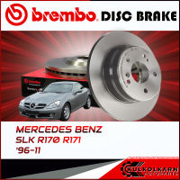 จานเบรกหลัง  BENZ SLK R170 R171  ปี 96-11 (08 5178 31)