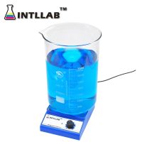 INTLLAB Laboratory Magnetic Stirrer Mixer With Stir Bar 3000 rpm AC 100-240V 3000mL