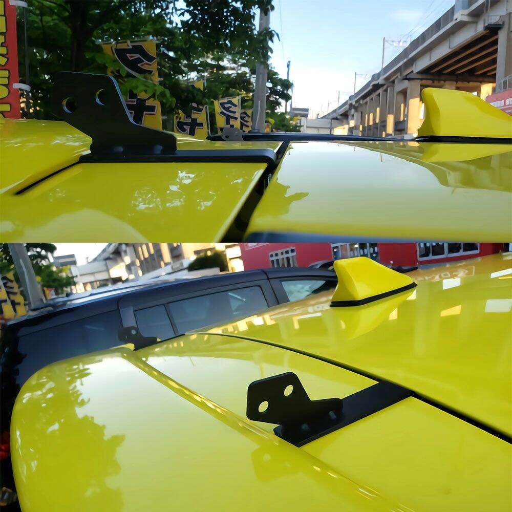 Spoiler Gt Wing Aluminum Lightweight Rear Spoiler Clamp Type Rear Wing