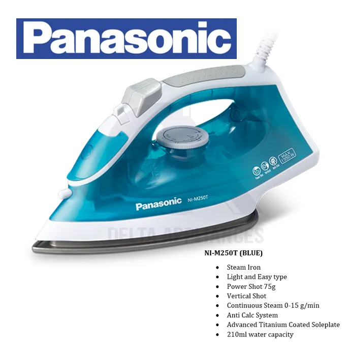 Panasonic NI-M250T (Blue) Iron | Lazada PH