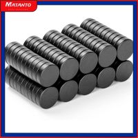 100PCS Strong Magnet 12x3mm Round Black Magnet Fridge Ferrite Magnet Permanent Magnet Speaker Magnet hardware магнит неодимовый
