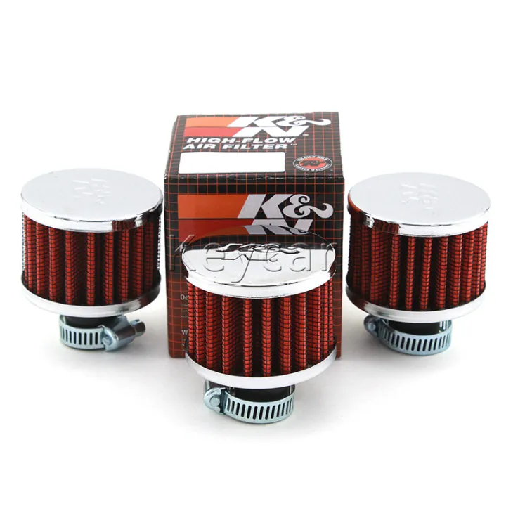 K&N 12mm Engine / Oil Crankcase Breather Valve Intake Filter Mini KN