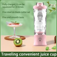 THLA3P 600ML Portable Blender Electric Juicers Fruit Mixers 4000MAh USB Rechargeable Smoothie Mini Blender Personal Juicer