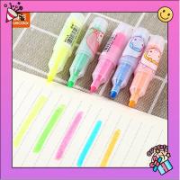 ?✍️ (แพ็ค 5 แท่ง) ไฮไลท์ ปากกาไฮไลท์ ปากกาเน้นข้อความ สำหรับนักเรียน Highlighter Pen Color Maker ✍️?