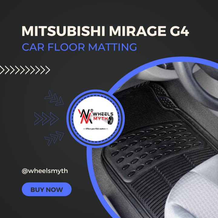Mitsubishi Mirage G4 TRUSTED QUALITY Universal Car Floor Matting Rubber ...