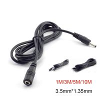 【hot】✻  1/1.5/3/5/10M Male Female Extension Cable Wire Cord 3.5mmx1.35mm Extend Plug Cables Electron