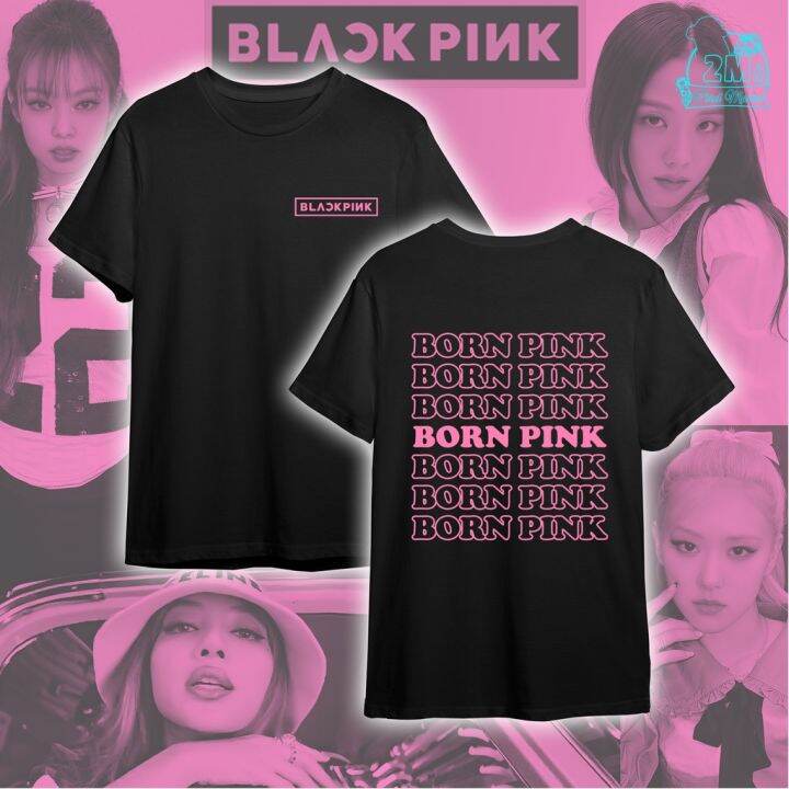 Blackpink Born Pink World Tour Tshirt 100% Cotton | Lazada PH