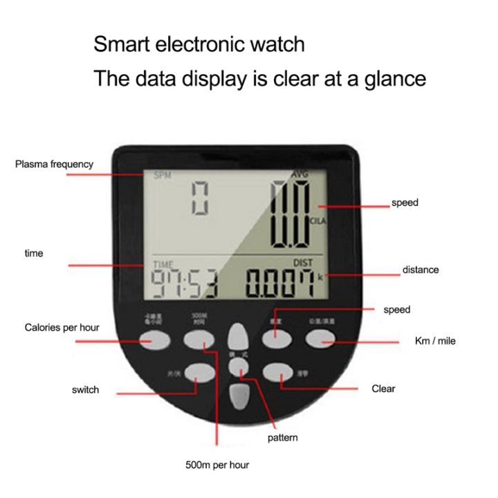 rowing-machine-counter-bluetooth-app-electronic-watch-for-magnetoresistive-rowing-device-fitness-equipment-monitor