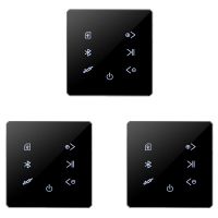 Bluetooth Amplifier in Wall USB SD Card Music Panel Smart Home Background Audio System Stereo Hotel Restaurant