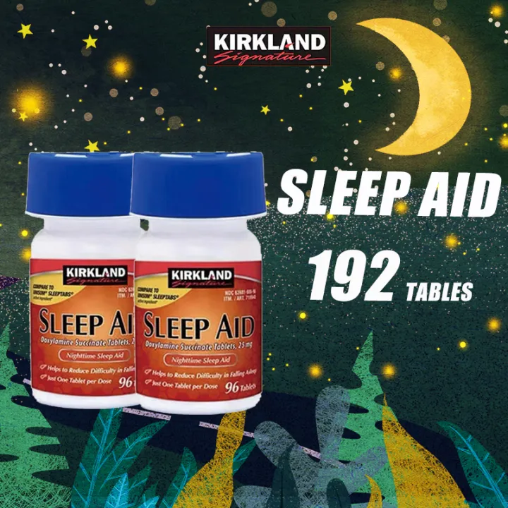 Kirkland Sleep Aid 96 Tablets 2 Bottle Lazada Co Th   4014c310679892ab70133eb162b38852  720x720q80  .webp