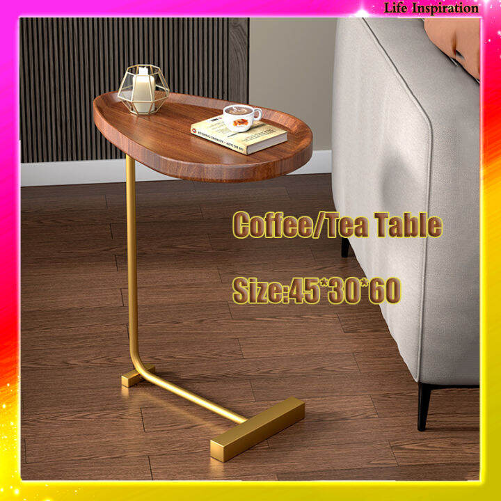 60CM Mini Coffee Table MDF Plywood Tea Sofa Bed Side Coffee Living Room