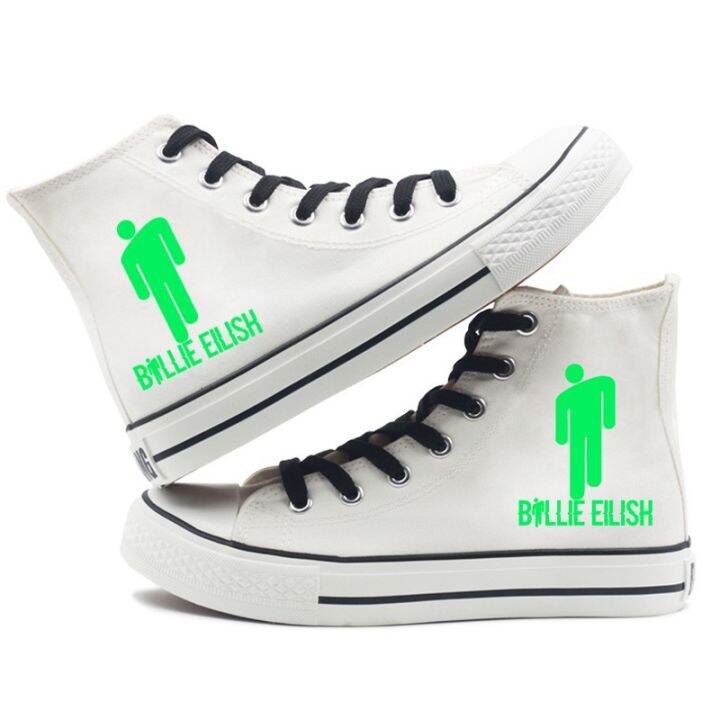 singer-billie-eilish-canvas-shoes-men-women-korean-version-breathable-couple