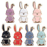 Foldable Bunny Phone Bracket Women And Girls Cute Bunny Phone Bracket Three Dimensional Paste Type Rabbit Phone Bracket for All Mobile Phones well-suited