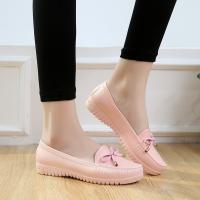 ☀ Korean Style ขายดีที่สุด☀รองเท้าคัชชูผู้หญิง Students Small Leather Shoesรองเท้าทำงาน ผญ หนัง รสีดำองเท้าบัลเล่ต์