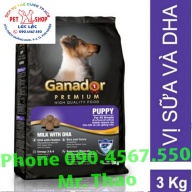 [3kg] Thức ăn cho chó con Ganador vị Sữa và DHA - Ganador Puppy milk with DHA thumbnail