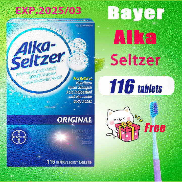 Alka Seltzer Summed 116 Tablets | Lazada.co.th