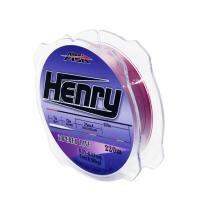 220m Sport Fishing Line Nylon Tapered Line 220m Henry Series Popular Strong Strength Line Fishing Lines