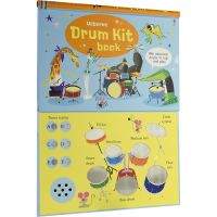 Usborne drum kit book my drum sounding Book Music Enlightenment jazz drum Book drum music enlightenment childrens Art English original book