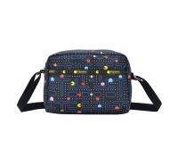 LeSportsac Pac-Man Pac-Man กระเป๋าสะพายแฟชั่นกระเป๋าสะพายข้างกระเป๋าสี่เหลี่ยมขนาดเล็ก2434