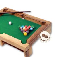 Wooden Pool Game โต๊ะสนุกเกอร์ไม้(ถ้าไม่ได้ระบุ ราคาต่อ1ชิ้นนะค๊ะ) ( สอบถามรายละเอียดทักแชทนะคะ )
