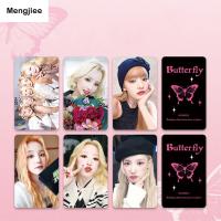 Mengjee การ์ดพิมพ์ลาย HD หอพักอัลบั้มรูป (G) 6ชิ้น/เซ็ตการ์ดกลุ่ม I-DLE บัตรรูปไอดอลเกาหลี (G) โปสการ์ด I-DLE