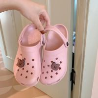 Hole Shoes Women Korean Version of Non-slip Outer Wear Cartoon Cute Slippers Sandals