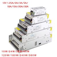 ™ DC 12V 1A 2A 3A 5A 10A 15A 20A 30A AC 110V 220V Power Supply Transformer Switching LED Driver for Strip Light Switch Adapter