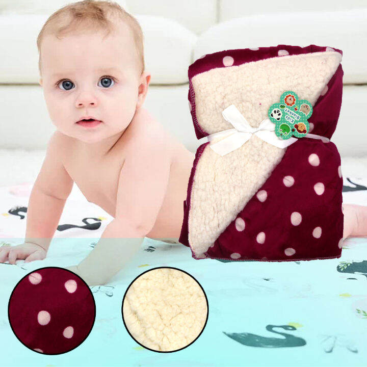 [Zhuper Sulit] Soft Fleece Baby Swaddle Blanket Kumot Baby Blanket Baby