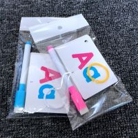 27Pcs Alphabet Letter Tracing Card Educational Letters Read Write Learning Alphabet With One Pen Preschool Gift Flash Cards