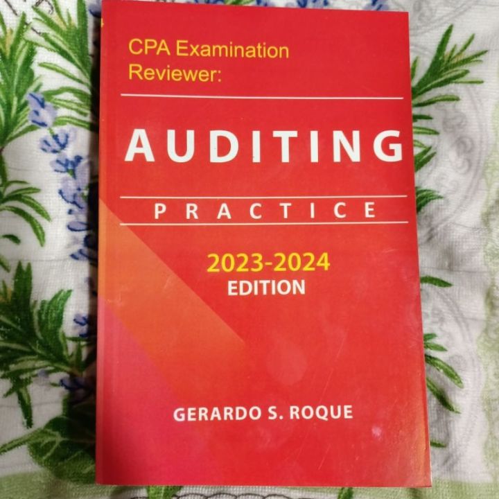 flb01 CPA Examination Reviewer AUDITING Problem 20232024 edition By