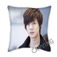 xzx180305   KIM-HYUN-JOONG 3D พิมพ์โพลีเอสเตอร์ตกแต่งโยนปลอกหมอนสแควร์ซิปกรณีแฟนของขวัญบ้านสิ่งทอ