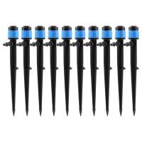 10pcs 360° Irrigation Adjustable Sprinkler Spray Dripper Garden Watering Nozzle maintenance equipment