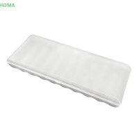 ?【Lowest price】HOMA 10ช่องโปร่งใสแบตเตอรี่พลาสติกสีขาวกล่องเก็บของกล่องใส่ยากสำหรับ AA Battery Organizer Accessories