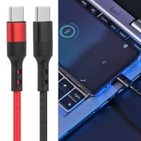 HGHVV6234 USB โทรศัพท์ซิงค์มือถือข้อมูล3A 20V ถึง USB C ชาร์จเร็วสายชาร์จ PD 60W