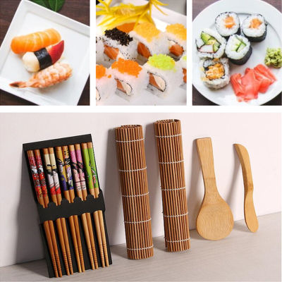 9 PCSSet Japanese DIY Sushi Maker Set Rice Kitchen Sushi Making Kit Sushi Mold Set For Sushi Roll Cooking Tools Utensil