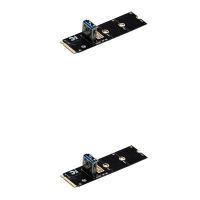 2Pcs NGFF M.2 To USB3.0 PCI Express Converter Adapter Graphics CardExtender M2 To PCI-E PCIe Transfer Mining Riser