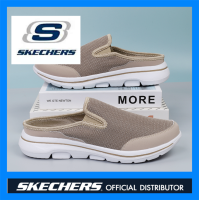 SKECHERS_Gowalk4 รองเท้า_skechers_ผู้ชาย สเก็ตเชอร์ส รองเท้า ผู้ชาย รองเท้าแตะ รองเท้าลำลองผู้ชาย รองเท้าผู้ชายแฟชั่นครึ่งส้น รองเท้ากีฬาไซส์ใหญ่ รองเท้าแตะกีฬาขนาดใหญ่ EU46-EU48แฟชั่นของผู้ชายกีฬารองเท้าผู้ชายรองเท้าลำลองรอ