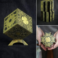 [HAOWEILAI] กล่องปริศนา Hellraiser เคลื่อนย้ายความหวาดกลัว Horror Hellraiser pinhead PROP Toy