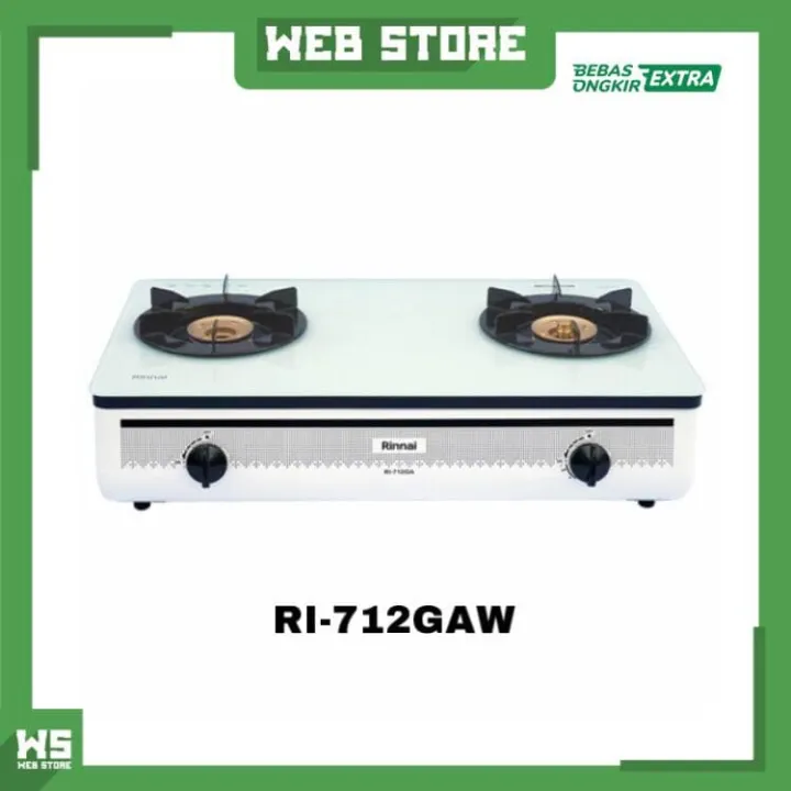 Kompor Gas Rinnai 2 Tungku Kaca Masak Putih Ri 712 Ga W Api Lilin Turbo Putih Lazada Indonesia