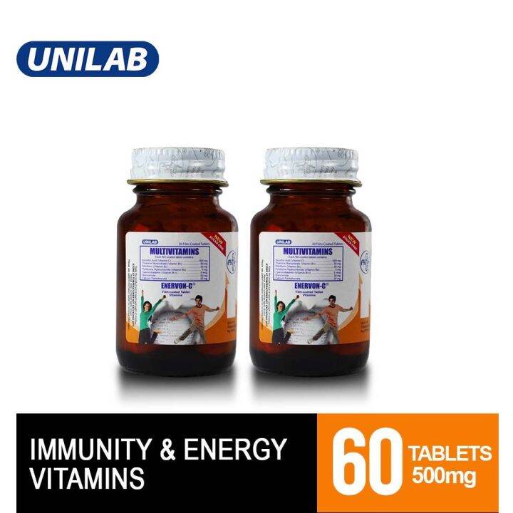 Buy 2 Multivitamins (EnervonC) 30s Sugarfree at 50 off Lazada PH