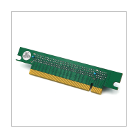 PCI-Express 16X Riser Card with 12V/3.3V Powers LED for 1U /2U Server M.2 (NGFF) Key B+M to Key M Adapter