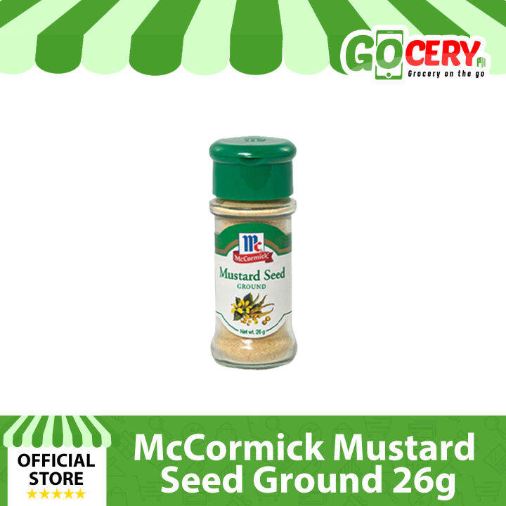McCormick Mustard Seed Ground 26g Lazada PH