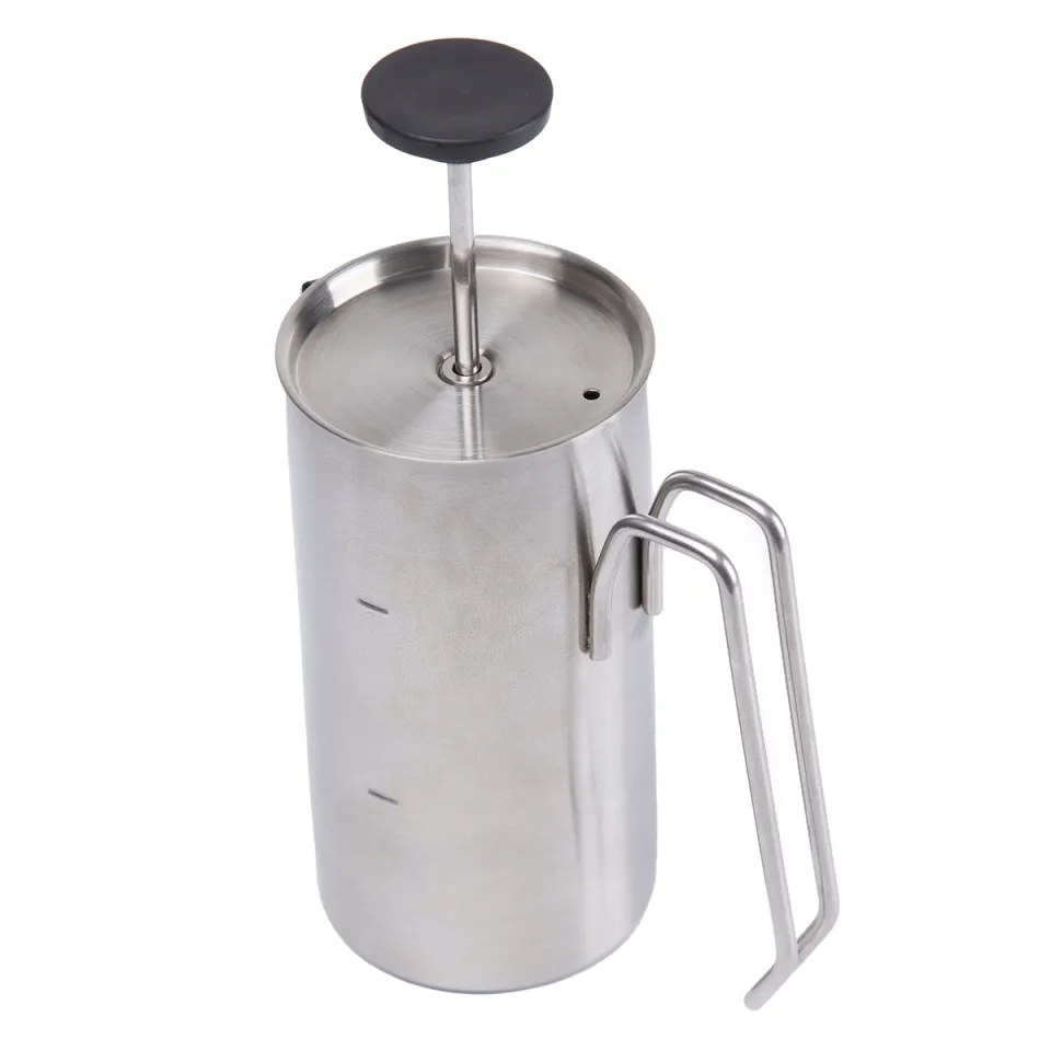 Fire-Maple Antarcti French Press Coffee Kit, Double Layer Stainless Steel Camping  Coffee Maker