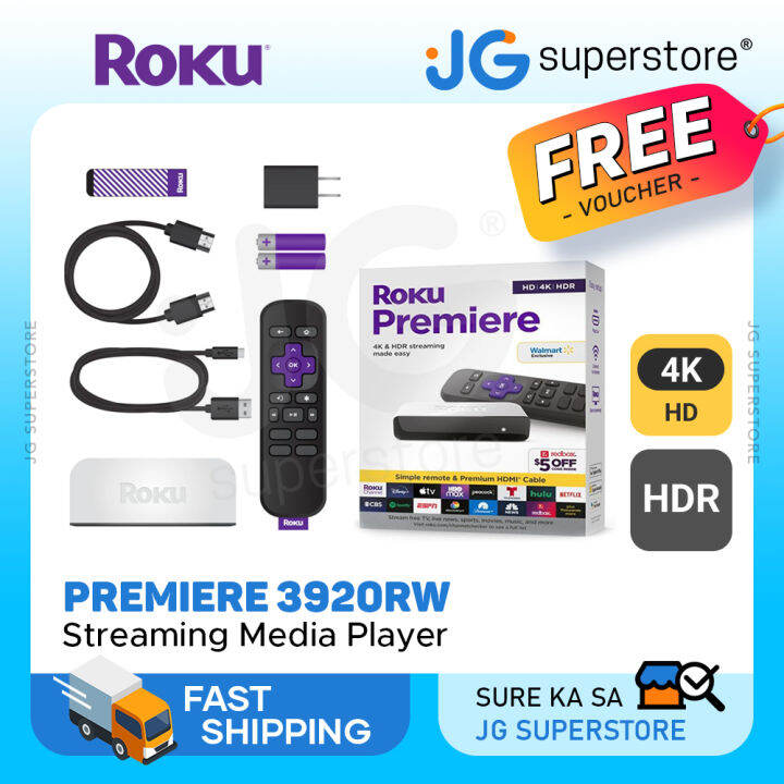 Roku Premiere, 4K HDR Streaming Player