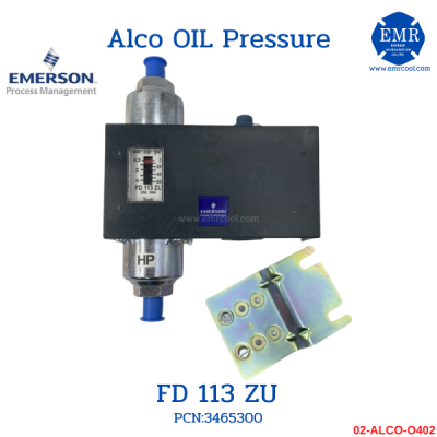 EMERSON(อีเมอร์สัน) OIL Pressure FD 113 ZU PCN:3465300