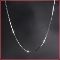 Vintage Mens Jewellery Snake Bone Chain Silver Plated Snake Chain Necklace for Women Choker Necklace Party Jewelry Gift Collares Fashion Chain Necklac