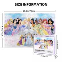 Disney 1000 Pieces Wooden Puzzle Jigsaw Adult Childrens Educational Puzzles Exquisite Gift Box Packaging