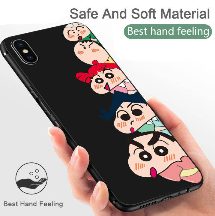 ggk-เคสสำหรับ-tecno-camon-20-tecno-camon-20-pro-itel-แหวนใส่นิ้ว-s23สายคล้องการ์ตูนญี่ปุ่นอะนิเมะกันกระแทก-chibi-maruko-crayon-shinchan-soft-tpu-ซิลิโคนเคสโทรศัพท์โทรศัพท์