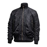 Airsoft MA-1 Black Color Military Pilot Jacket 100%Nylon Oxford Bomber Army Design For Men Fashion