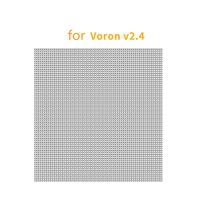 สำหรับ Voron V2.4ฉนวนกันความร้อนผ้าฝ้ายสติกเกอร์350X350X10มม. สำหรับ Voron V2.4ความร้อนเตียงฉนวนกันความร้อน10มม. ความหนา3D เครื่องพิมพ์